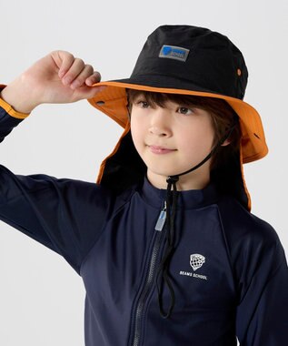 BEAMS SCHOOL マリンハット キッズ ブラック