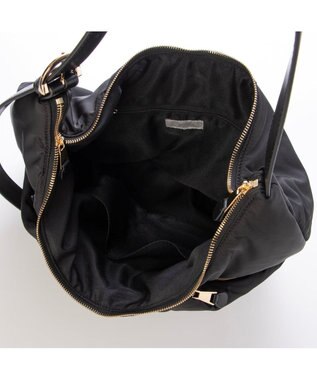 UNBILLION カシュカシュ cachecache / パテッドハンモックバッグ ブラック