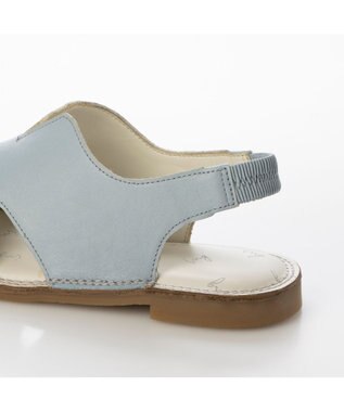 ing <ing>【サスティナブルシリーズ】サイドオープンサンダル ライトブルー