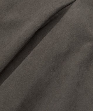 Green Parks なめらかタッチスウェード調マーメイドスカート Charcoal Gray