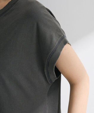 Green Parks ・ＳＵＧＡＲ　ＳＰＯＯＮ　フレンチギャザーカットワンヒ Charcoal Gray