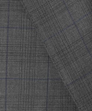GOTAIRIKU 【Loro Piana Fabric】365 通年スーツ(グレーー×格子) グレー系4
