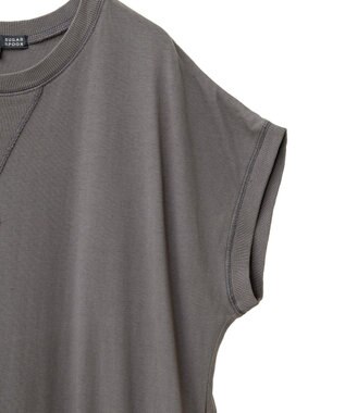 Green Parks ・ＳＵＧＡＲ　ＳＰＯＯＮ　フレンチギャザーカットワンヒ Charcoal Gray