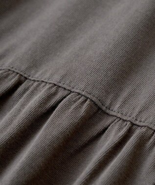 Green Parks ・ＳＵＧＡＲ　ＳＰＯＯＮ　フレンチギャザーカットワンヒ Charcoal Gray