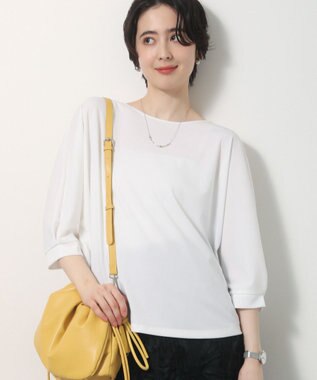 Green Parks 【優秀ブラウス】マルチ機能バックデザインブラウス Off White