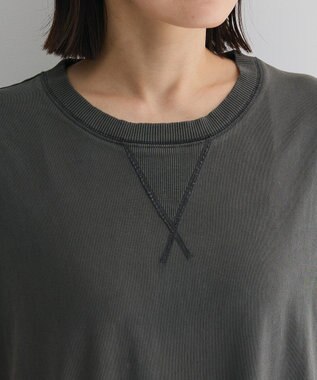 Green Parks ・ＳＵＧＡＲ　ＳＰＯＯＮ　フレンチギャザーカットワンヒ Charcoal Gray