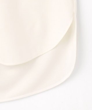 自由区 L ブラウスライクジャージー カットソー オフ