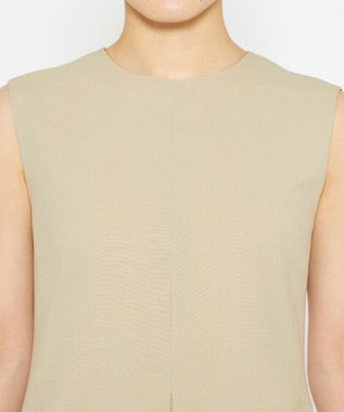 uncrave 【UVカット・接触冷感・洗濯機洗い可】ウォッシャブルドライサップ ワンピース（uncrave STANDARD) ベージュ