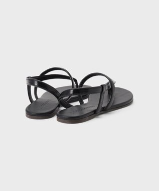 GRACE CONTINENTAL LAOCONTE クロスサンダル ブラック