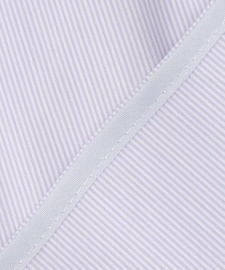 J.PRESS LADIES 【洗える】 BEZ VEGA ピンタック ストライプ ブラウス ふじ色系1