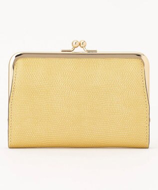 airlist がま口財布 LUNA Metallic ルナメタリック ＜イエロー＞ イエロー