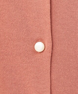 J.PRESS LADIES 【洗える・抗菌防臭】コットンアセテート ドルマン カーディガン ピンク系