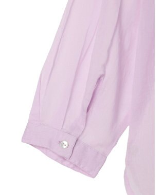 Green Parks インド綿　柔らかボイルシャツ Lavender