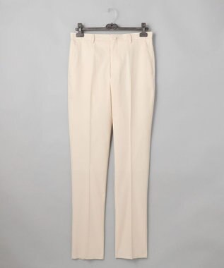 GOTAIRIKU 仕事で着られる綿パン【吸水速乾/ストレッチ/折り目加工】クールマックスコットンパンツ_ノータック（25年モデル） アイボリー/新色