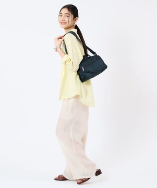 LeSportsac MINI DUFFEL CROSSBODY/ミッドナイトグリーン ミッドナイトグリーン