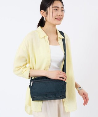 LeSportsac MINI DUFFEL CROSSBODY/ミッドナイトグリーン