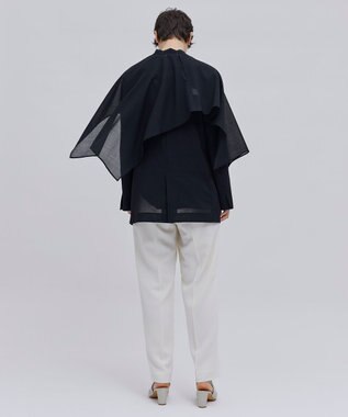 BEIGE， 【洗える】ALGER / ケープ Black