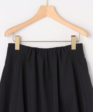 組曲 【先行予約】ソフトクロスバルーン スカート ブラック系