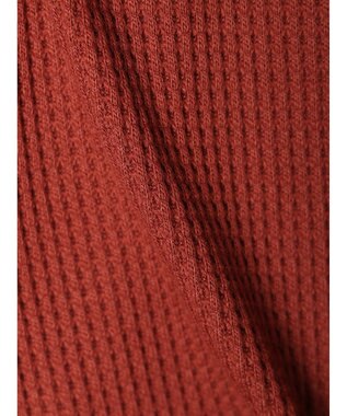 CRAFT STANDARD BOUTIQUE ワッフルカーディガン Brick Red