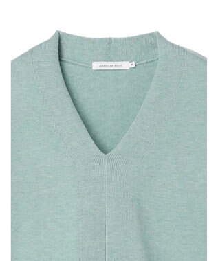 AMERICAN HOLIC バイパチＶネックニットプルオーバー Mint
