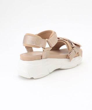 TOCCA RIBBON  SPORTS SANDALS サンダル ベージュ系