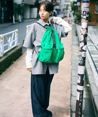 ACE BAGS & LUGGAGE EDGELINK ナムパック ポケッタブルナップサック 60192 エッジリンク グリーン