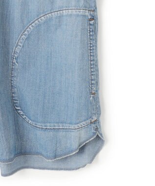 J.PRESS YORK STREET 【WOMEN】ダンガリーデニム ブラウス ダルブルー系