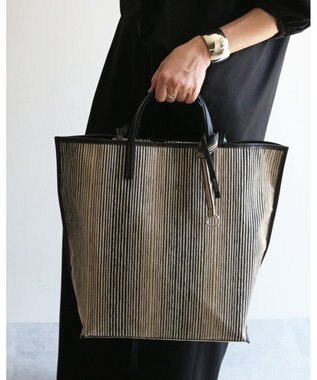 MORROW by thank 【A4サイズ収納可/軽量】VIVIAN LARGE ミックスストライプ