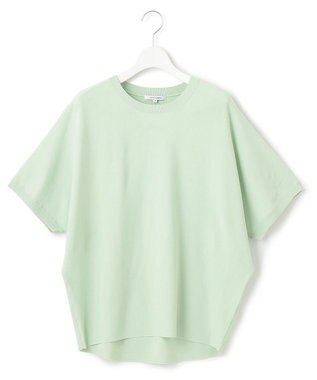 23区 【洗える】レーヨンポリエステルストレッチ ドルマン ニット スモーキーグリーン系