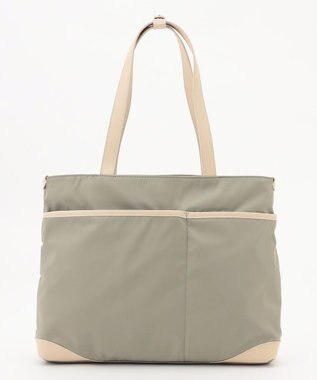 Y'SACCS アシメファスナーポケットトート ライトグリーン