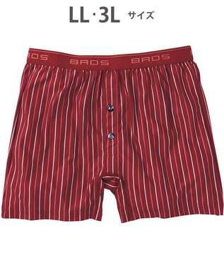 WACOAL MEN トランクス　しめつけすぎずダブつかない。　ストレッチ素材　スリムスタイル　前開き　GT4110　/ブロス レッド