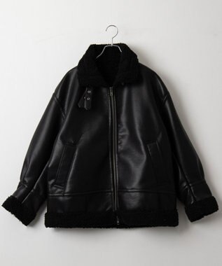 WEGO 【ユニセックス着用ITEM】B－3ジャケット ブラック