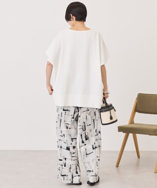 AMERICAN HOLIC リネンブレンドアソート柄パンツ Light Gray