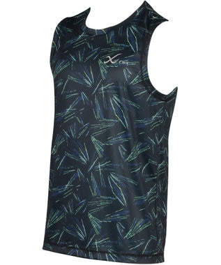 CW-X 【MEN】 CW-X アウター トップス ノースリーブ 吸汗速乾 UVカット率90％以上 DLO140 /ワコール ダークブラウン