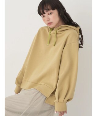 earth music&ecology ダンボールパーカー Yellow