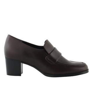 REGAL FOOT COMMUNITY 【リーガルレディース】F02R 甲深ヒールアップローファー パンプス ダークブラウン