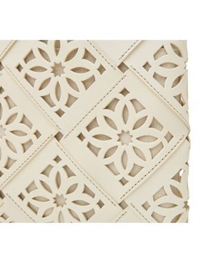 genten サスカットバスケット ショルダーバッグ シロ