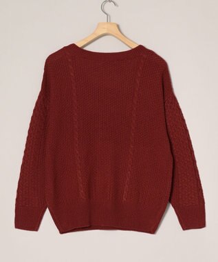 ONWARD Reuse Park 【any FAM】ニット秋冬 レッド