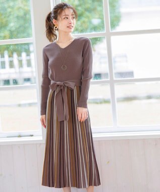 洗える 大人華やかなマルチストライプニットワンピース Tiaclasse ファッション通販 公式通販 オンワード クローゼット 洗える 大人華やかなマルチストライプニットワンピース Tiaclasse ファッション通販 公式通販 オンワード クローゼット