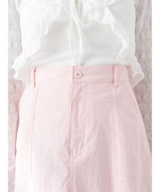 earth music&ecology バルーンカーゴスカート Pink