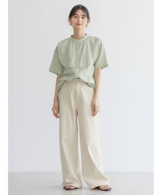 AMERICAN HOLIC フロントフリルブラウス Mint