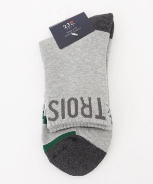  【MEN】ロゴ ショートソックス