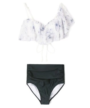 San-ai Resort（三愛水着楽園） 【SALE】軽い着け心地でしっかり盛れる【楽盛り水着】　ワイヤービキニ　7S・9M・11L　【San-ai Resort（サンアイリゾート）】