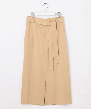 自由区 S セルロースコットンチノ スカート ベージュ