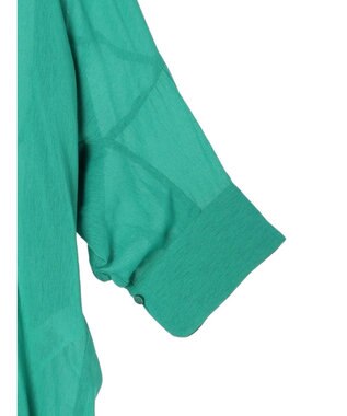 AMERICAN HOLIC 接触冷感５分袖変形ドルマンシアーシャツ Green