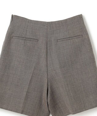 BEIGE， GRANET / ウールリバーショートパンツ Taupe×Ecru