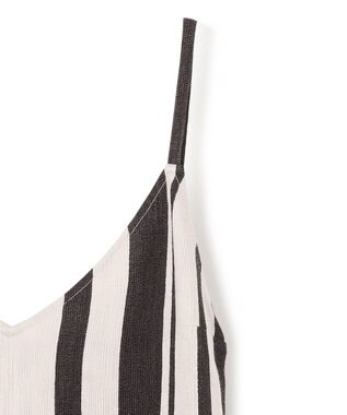 JOSEPH ジョゼフストライプ　ドレス Oyster White/ Black