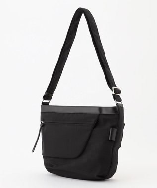 Y'SACCS コーデュロイライクナイロンショルダー ブラック