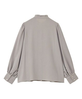 Green Parks ・ＥＬＥＮＣＡＲＥ　ＤＵＥ　ピンタックブラウス Gray Beige