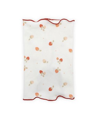 PET PARADISE ペットパラダイス ペティヒート 天竺 腹巻 《いちご柄》 中型犬 ホワイト